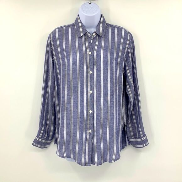 Rails‎ Sydney Artic Stripe Button Up Top Sz XS - Picture 2 of 12